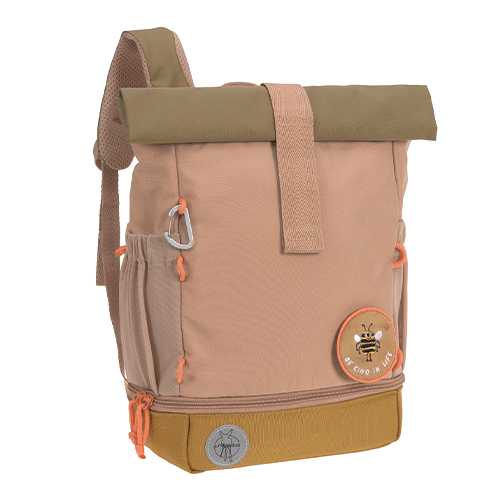 Lässig Mini Rolltop Backpack haselnut 1203037356